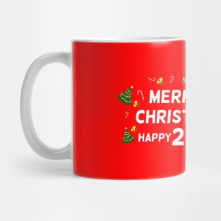 Merry Christmas Happy 2021! Mug